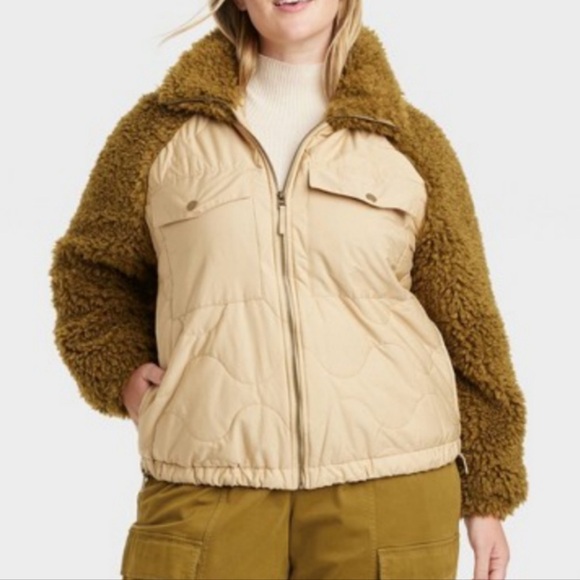 Universal Thread Quilted Moto Midweight Jacket NWT - Picture 4 of 12